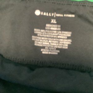 Black XL long leggings